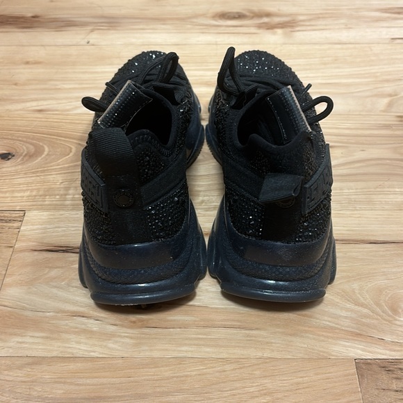 Steve Madden Maxima Black Rhinestones - Picture 9 of 11